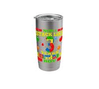 Now I Stack Like a 3 Year Old Log House for 3rd Birthday Stainless Steel Insulated Tumbler
