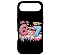 Now I'm 6 Next Year I'll be 7 Axolotl Ice Cream 67 Birthday Case for iPhone Air
