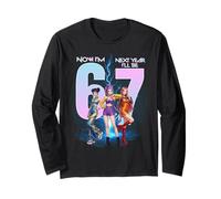 Now I'm Six Next Year I'll Be Seven 67 Meme K-pop Bday Girl Long Sleeve T-Shirt