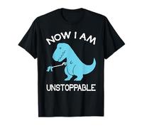 Now I'm Unstoppable Dino - Funny T-Rex Dinosaur T-Shirt