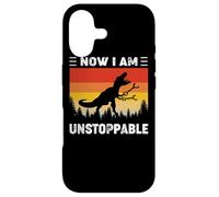 Now I'm Unstoppable Funny Vintage T-Rex Dinosaur Case for iPhone 17