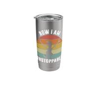 Now I'm Unstoppable T-Rex Funny Stainless Steel Insulated Tumbler