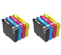 Now Ink Ltd Binocular 502 XL 2x FULL SETS Ink Cartridges Replacement for 502XL. Compatible for Epson 502xl Expression Home XP-5105 XP5100 Workforce WF-2860 WF-2860DWF WF-2865DWF