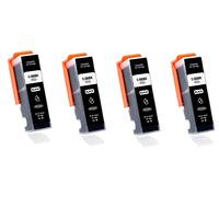 Now Ink Ltd Compatible 4x Black PGI-580XLBK PGI-580 Ink Cartridges for Use with Can on TS6250 TS8250 TS6251 TS8150 TS6151 TR8550 TS8151 TS9150 TR7550 TR7500 TS6150 (4x BLACK)