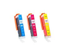 Now Ink Ltd Compatible Cyan Magenta & Yellow CLI-581XL CLI-581 Ink Cartridges for Use with Can on TS6250 TS8250 TS6251 TS8150 TS6151 TR8550 TS8151 TS9150 TR7550 TR7500 TS6150 (CYAN MAGENTA YELLOW)