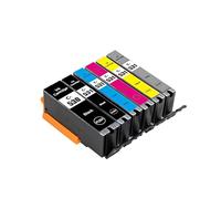 Now Ink Ltd Set of 6x PGI530XL Black CLI531XL Black Cyan Magenta Yellow Grey Compatible Ink Cartridges for Canon PIXMA TS8750 / TS8751 Printers Replaces Canon CLI531 PGI530