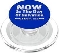 Now Is The Day Of Salvation, Gospel Bible Scripture Verse PopSockets PopGrip for MagSafe