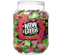 Now & Later Jars Assorted Candy Chews - Long-lasting & Chewy Candy Mix - For Holidays, Parties or Office Sweet Gifts - 385 x 4.5 grams