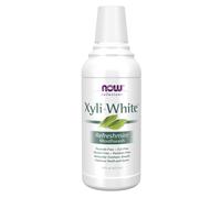 NOW Solutions Xyliwhite Mouthwash Refreshmint Flavor Naturally Freshens Breath Cleanses Teeth and Gums 16-Ounce