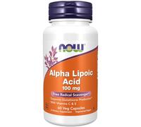 NOW Foods Alpha Lipoic Acid With Vitamins C & E 100mg Capsules 60 Capsules