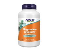 NOW Supplements Magnesium Glycinate with BioPerine 180 Veg Capsules
