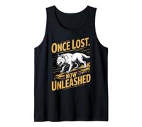 Now Unleashed Dire Wolf White Wolf Animal Dire Wolf Tank Top