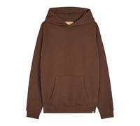 Now You Live Harcourt Hooded Cotton-blend Sweatshirt - Brown - S