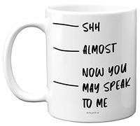 Now You May Speak- 11oz Ceramic Dishwasher Safe Premium Mugs, Silly Secret