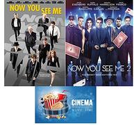 Now You See Me One 1 and Two 2 DVD Double Feature with Bonus Art Card
