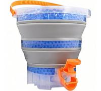 NOWAITT Gel Blaster Gellet Depot-Collapsible Tub-Fast Loading Nozzle & Built-in Strainer-Hydrates & Stores,Three-position water output adjustment switch-Official Gel Blaster Accessory.
