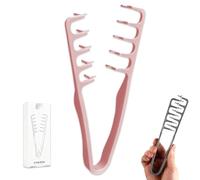 Nowavibe Magic Comb, Nowavibe Texture Comb, Voluminous Wide-Toothed Hair Combs, Apparatus Maximum Lift Roots Volume Tool, Travel Folding Design, ABS Plastic with Textured Grip Tool(Pink,1Pc)