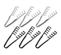 Nowavibe Magic Comb, Texture Comb Men Hair Styling Tool, Professional Texturising Comb for Creating Defined Looks, Set of 6 Combs with Various Texturing Patterns for Versatile Hairstyling