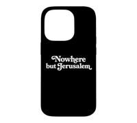 Nowhere But Jerusalem Israel Travel Holy land Western Wall Case for iPhone 14 Pro