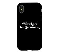 Nowhere But Jerusalem Israel Travel Holy land Western Wall Case for iPhone X/XS