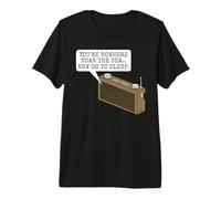 Nowhere Near The Sea, Shipping Forecast British Humour Premium T-Shirt