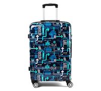 Nowi 4 wheels Trolley M 66 cm blue