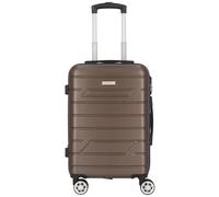 Nowi Bergamo 4 wheels Cabin suitcase 56 cm bronze colored