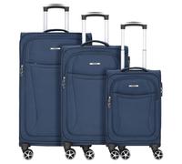 Nowi Edinburgh 4 wheels Suitcase set 3-piece blue