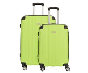 Nowi Lugano 4 wheels Suitcase set 2-piece green