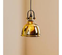 Nowodvorski Lighting AMALFI pendant light with transparent lampshade, gold
