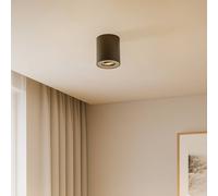 Nowodvorski Lighting Downlight set, black/silver, 12 cm, adjustable, GU10