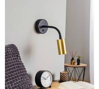 Nowodvorski Lighting Eye Flex S wall light, brass