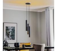 Nowodvorski Lighting Eye L pendant light, black, 3-bulb