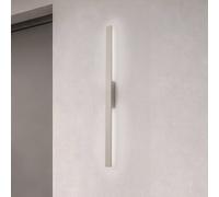 Nowodvorski Lighting LED wall light Demi M, sand, aluminium, height 100 cm, IP54