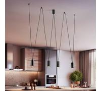 Nowodvorski Lighting More Eye pendant light, 4-bulb, black