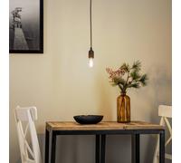 Nowodvorski Lighting Silicone pendant light only with socket, black