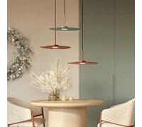 Nowodvorski Lighting Simone pendant light, steel, umbra blue, Ø 40 cm, GX53