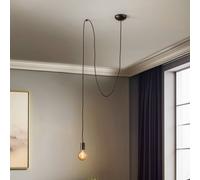 Nowodvorski Lighting Spider pendant light, black, 1-bulb