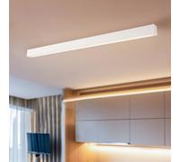 Straight LED ceiling light white 120 7556 lighting