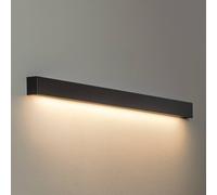 Nowodvorski Lighting Straight L wall light, 122 cm, black