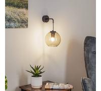 Nowodvorski Lighting Vetro wall light with smoked glass shade