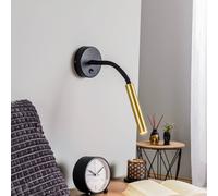 Nowodvorski Lighting Wall light Stalactite flexible arm 1-bulb brass