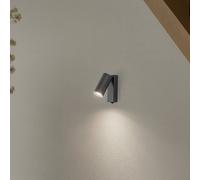 Nowodvorski Lighting Wall spotlight FOURTY, dark grey, height 17 cm, metal, GU10