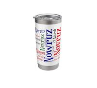 Nowruz Word Celebration Spring of Renewal 1 Stainless Steel Insulated Tumbler