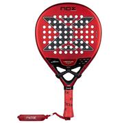 Nox Edu Alonso EA10 Ventus Hybrid 12K Xtrem Padel Racquet, Red/Black