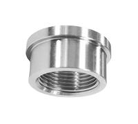 NOX/Lambda Sensor Boss Nut, M20 x 1.5mm Exhaust Repair Nut, 304 Stainless Steel Weld-on Bung for Automotive Oxygen O2 Sensor Replacement (1 Pcs)