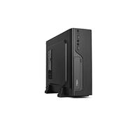 NOX LITE070 NXLITE070 Mini Tower with Power Supply 500 W USB 3.0 Fan 80 mm Micro ATX ITX Front Panel with Brushed Look Black