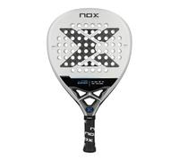 NOX - ML10 Shotgun 12K Luxury Series, Teardrop Paddle Racket for Control and Power, Advanced Level and Competition, 12K Carbon Face and HR3 Black EVA Number, Smooth Surface