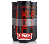NOX NERBO Padel Balls | 3-ball canisters x 3 (9 Balls)