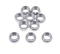 NOX Nitrogen Oxide Sensor 10 Pcs M18x1.5 For Lambda Sensor Oxygen Sensor O2 Oxygen Sensor Stainless Steel Iron Weld On Bung Plug Stepped Nut Cap Kit